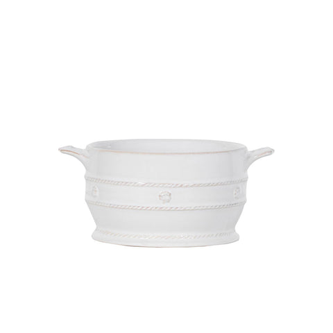 Berry & Thread Mini Cocotte - Whitewash