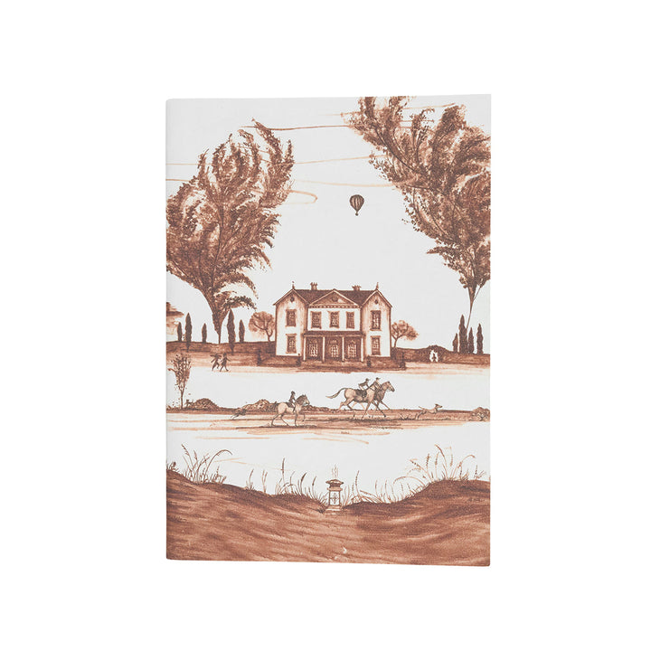 Country Estate Harvest 7" x 10" Paper Journal - Sepia