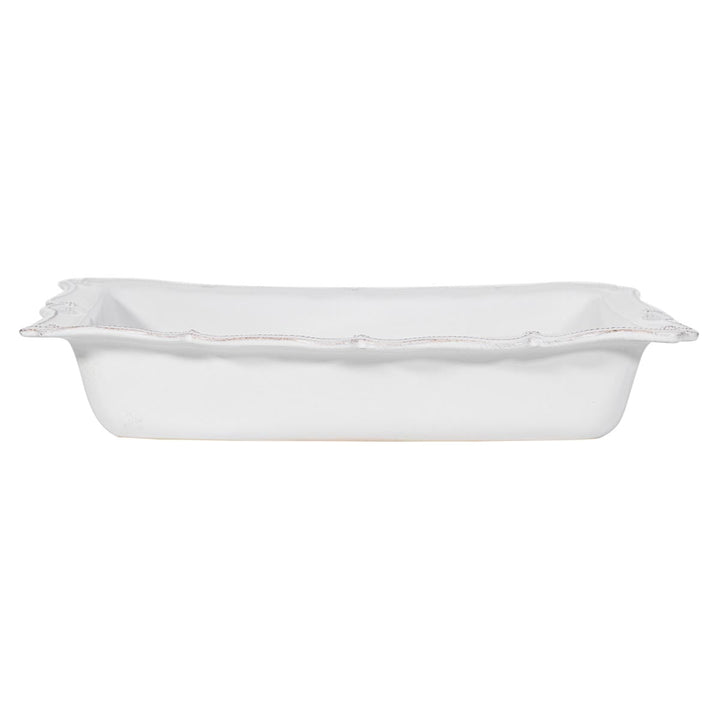 Berry &amp; Thread 17" Rectangular Baker - Whitewash