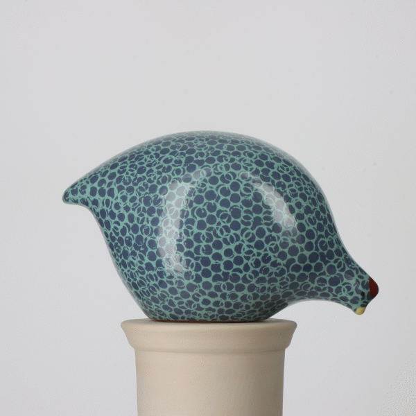 QuaIl, Blue Spotted Turquoise / Large