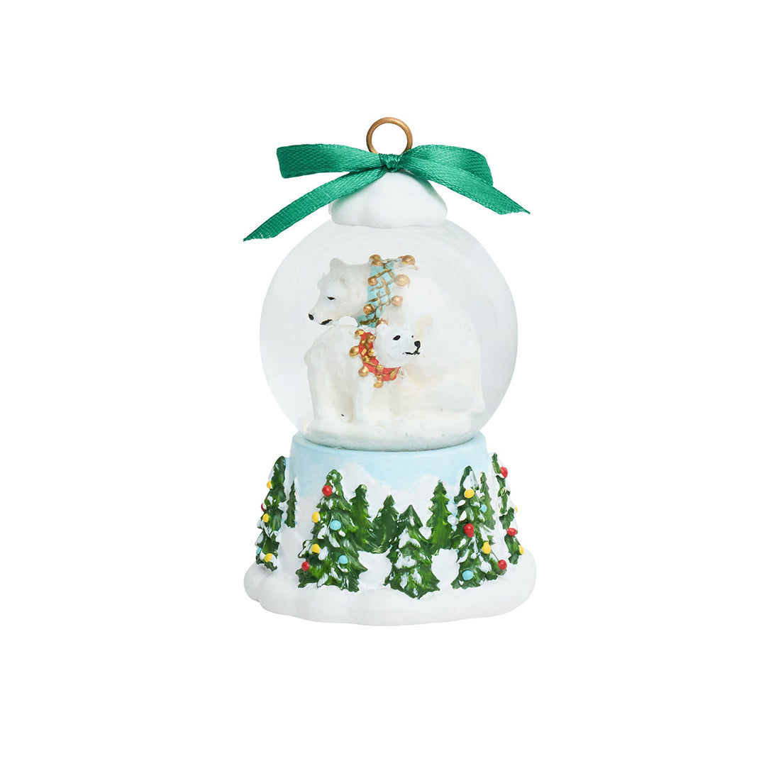 Berry &amp; Thread North Pole Snow Globe Place Card Holder