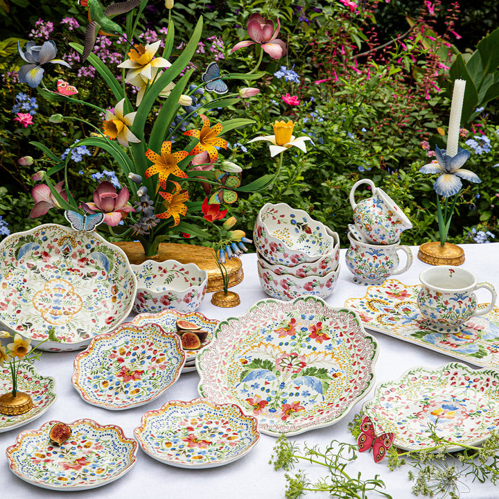 Sofia Dessert/Salad Plate - Multi