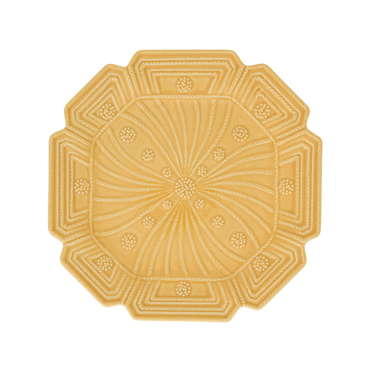 Jardins Du Monde Dessert/Salad Plate Assorted Set /4 - Daffodil