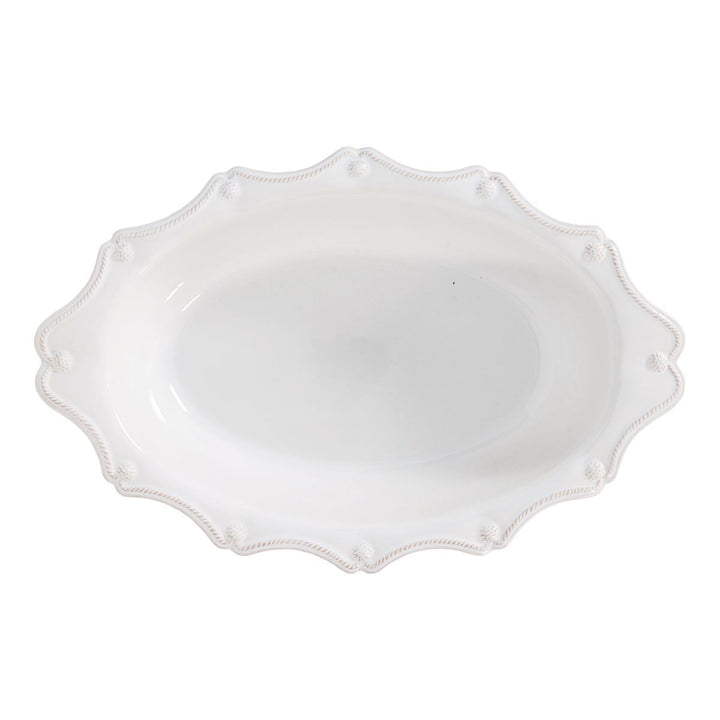 Berry &amp; Thread Oval Baker Set/2pc - Whitewash