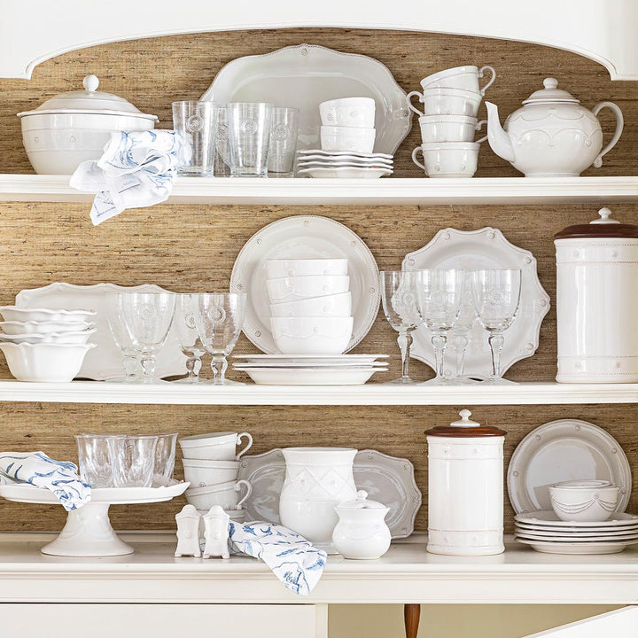 Berry &amp; Thread 13" Rectangular Baker - Whitewash