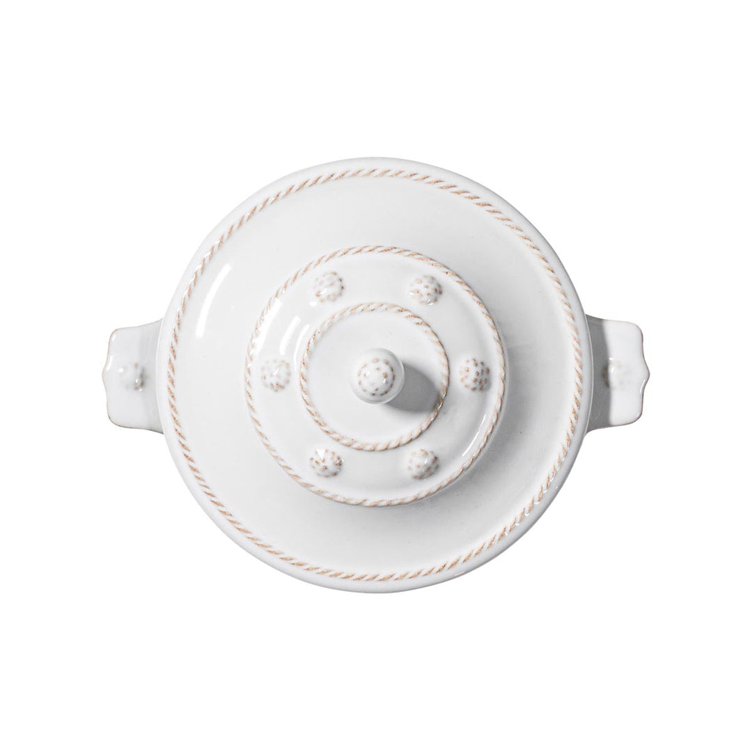 Berry &amp; Thread Mini Cocotte - Whitewash
