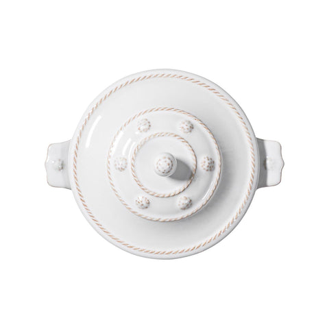 Berry & Thread Mini Cocotte - Whitewash