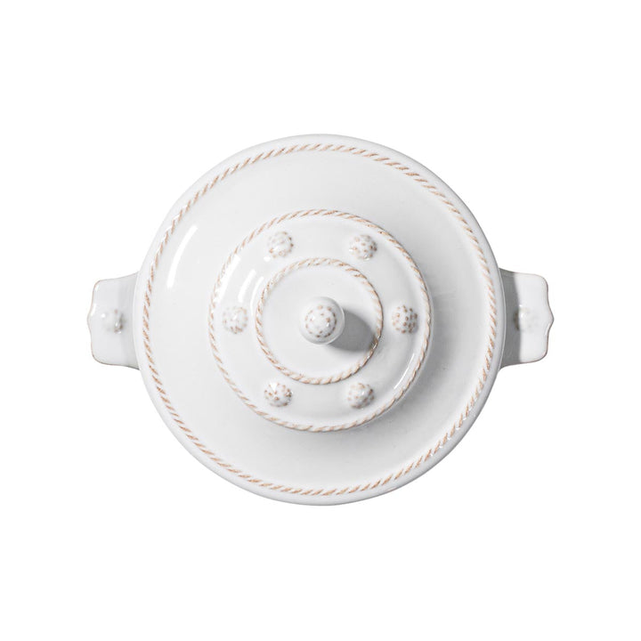 Berry &amp; Thread Mini Cocotte - Whitewash