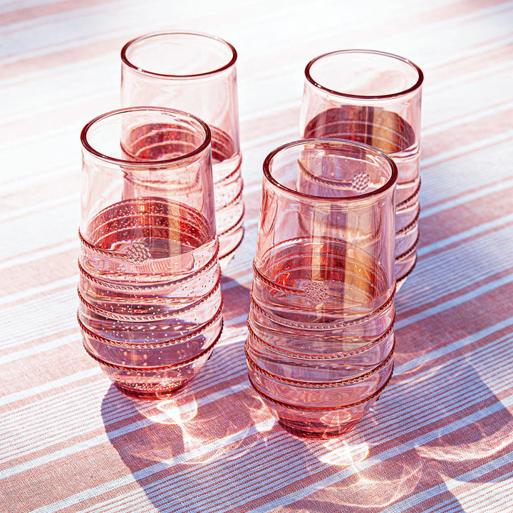 Amalia Acrylic Large Tumbler - Coral