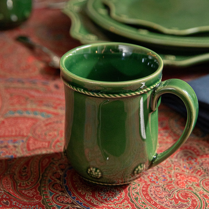 Berry &amp; Thread Flared Mug - Basil