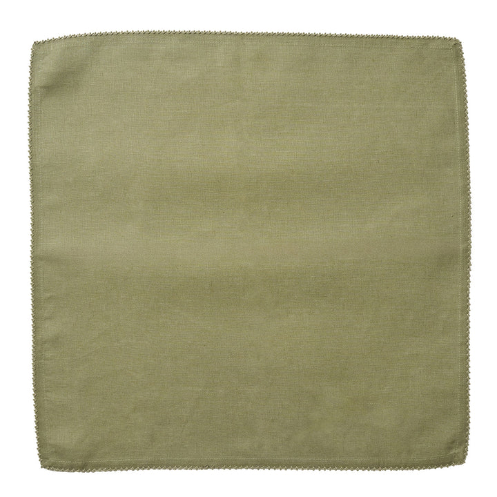 Berry Scallop Napkin Set/4 - Sage