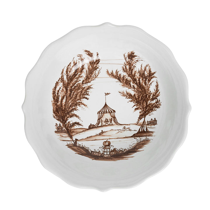 Country Estate Harvest 10" Serving Bowl - Sepia