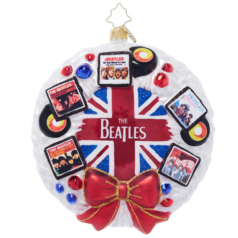 Beatles British Wreath Wonderland