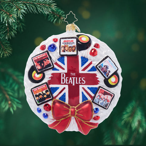 Beatles British Wreath Wonderland