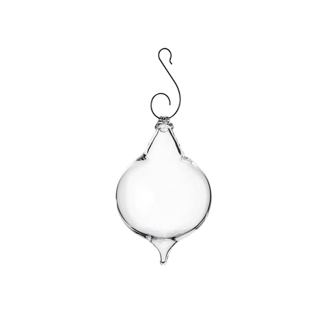 Finial Clear Ornament