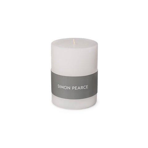 White Pillar Candle