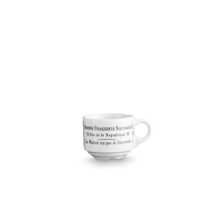 Brasserie Espresso Cups, Set of 4