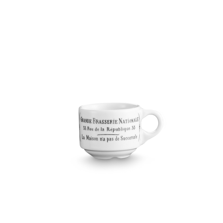 Brasserie Breakfast Cups, Set of 4