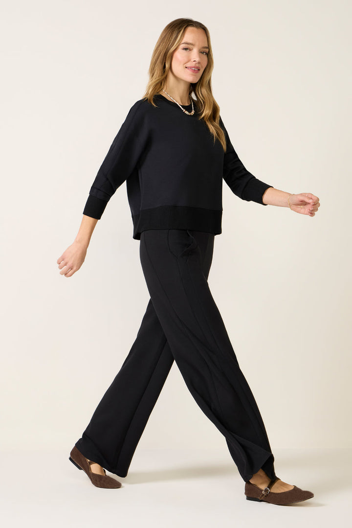 Spanx® Airessentials Luxe Straight Leg Pant (very black)