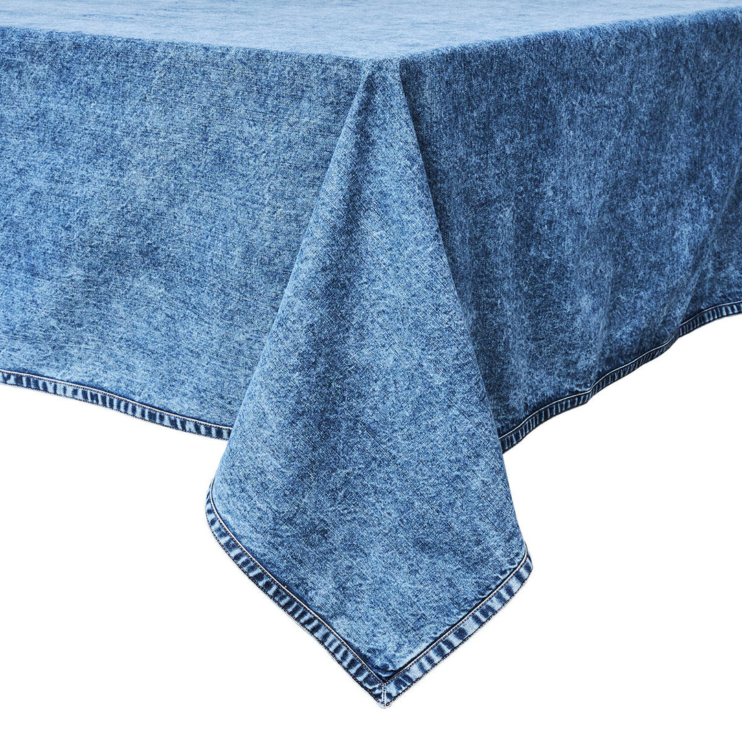 Denim 60" x 120" Tablecloth - Blue