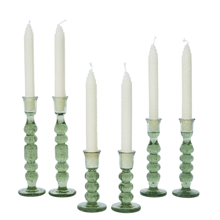 Provence 9" Candlestick Set/2 - Basil