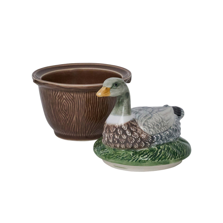 Forest Walk Duck Bowl with Lid - Multi