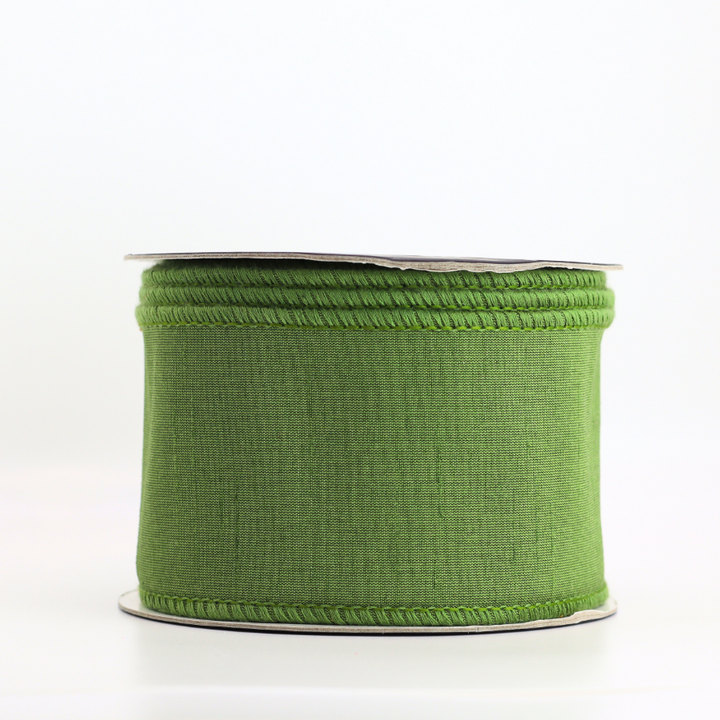 Dupion DBL Fused Olive 2.5x10YD