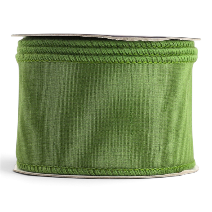 Dupion DBL Fused Olive 2.5x10YD