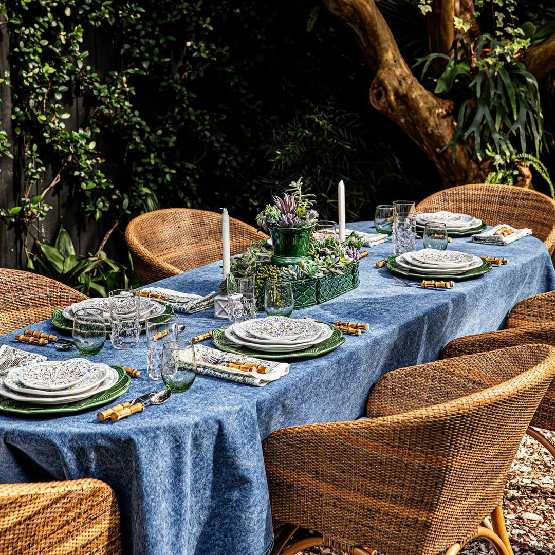Denim 60" x 120" Tablecloth - Blue