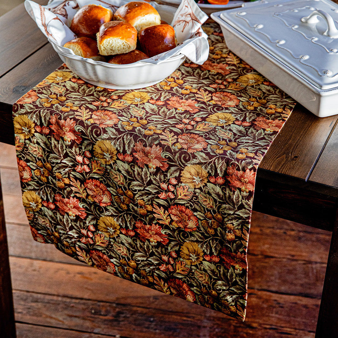 Willa 18" x 90" Table Runner - Amber