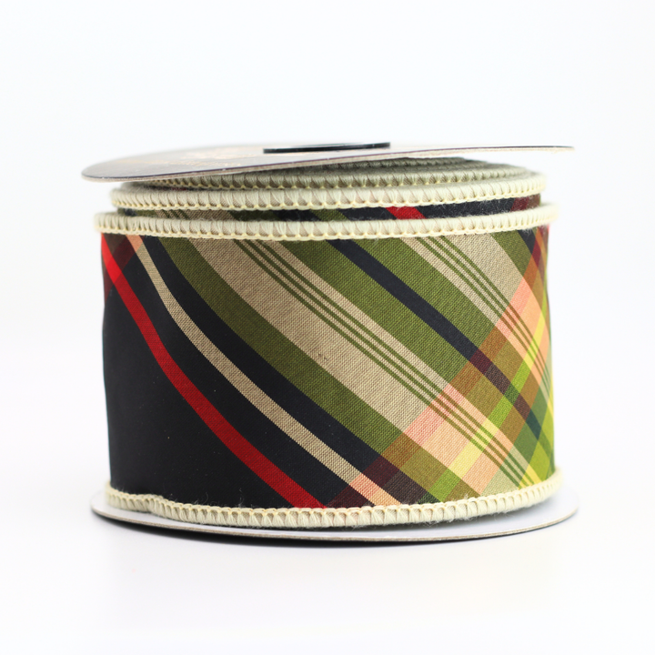 Huntington Plaid Taffeta Fused 2.5x10YD