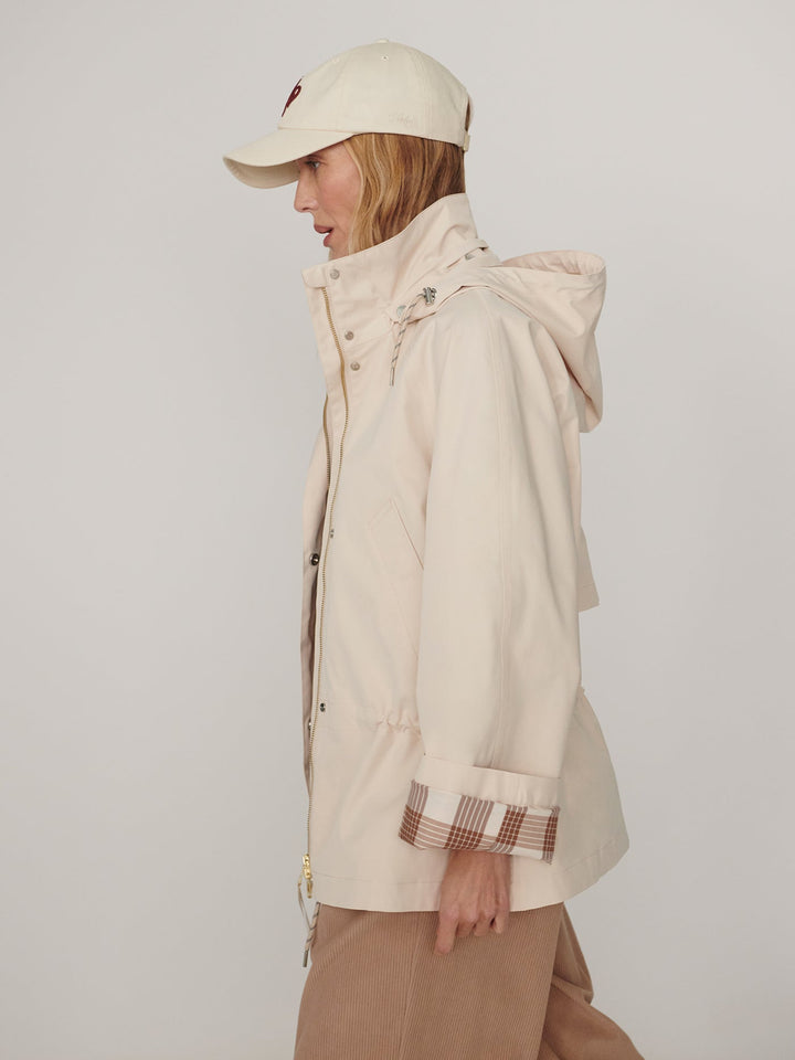 Etta Short Rain Jacket (Birch)