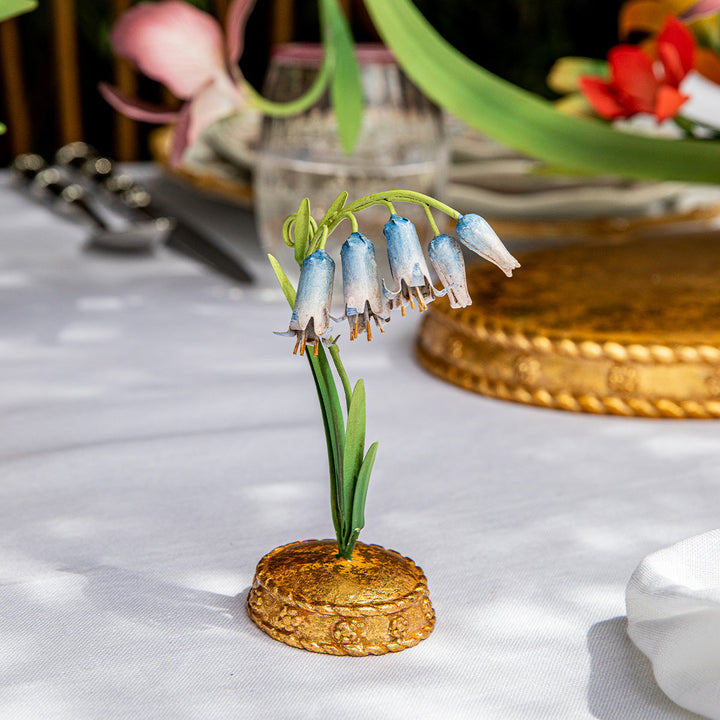 Meadow Walk Bluebell Place Card Holder - Chambray