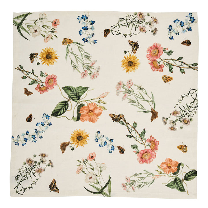 Floral Garden Napkin Set/4 - Multi