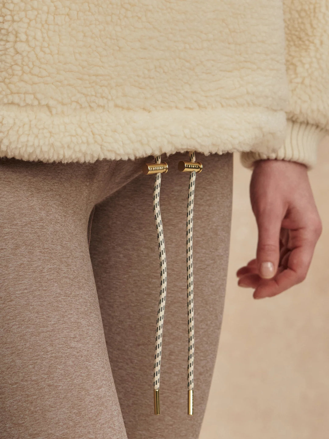 Hendrik Half Zip Sherpa (Egret)