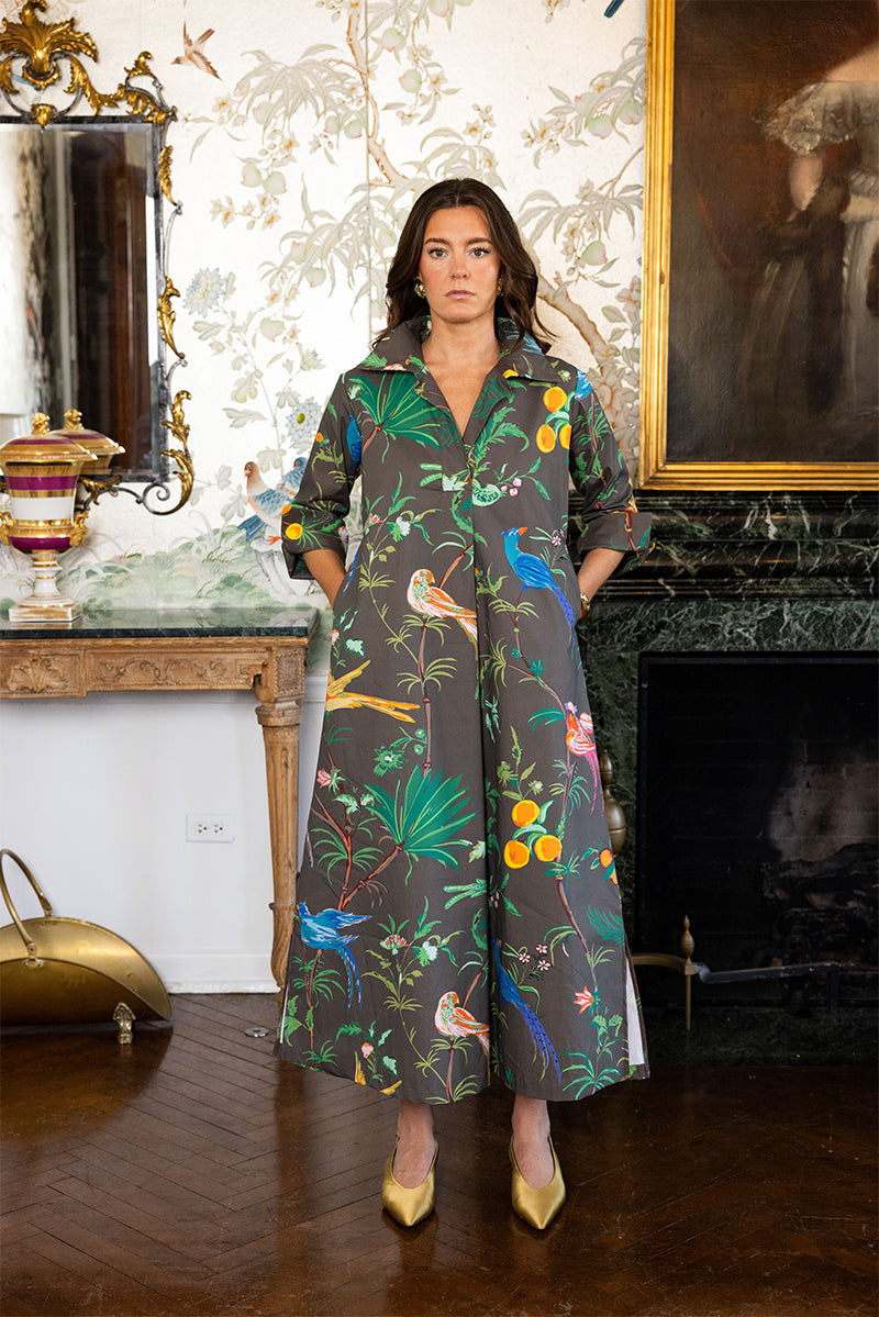 Feather Frolic© Ruthie Shirt Dress Long