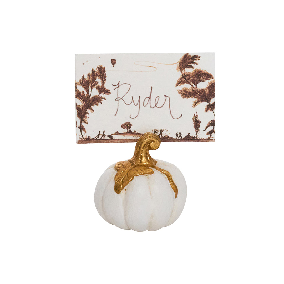 Country Estate Harvest Place Card Set/12 - Sepia