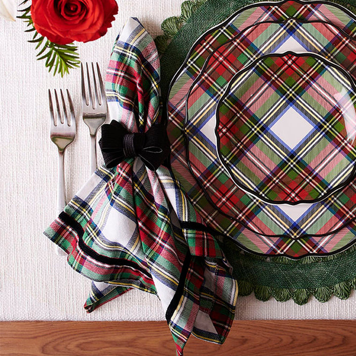 Stewart Tartan Napkin Set/4 - Multi