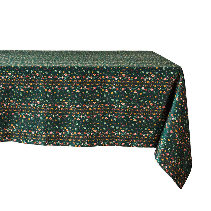 Klara 60" x 120" Tablecloth - Evergreen