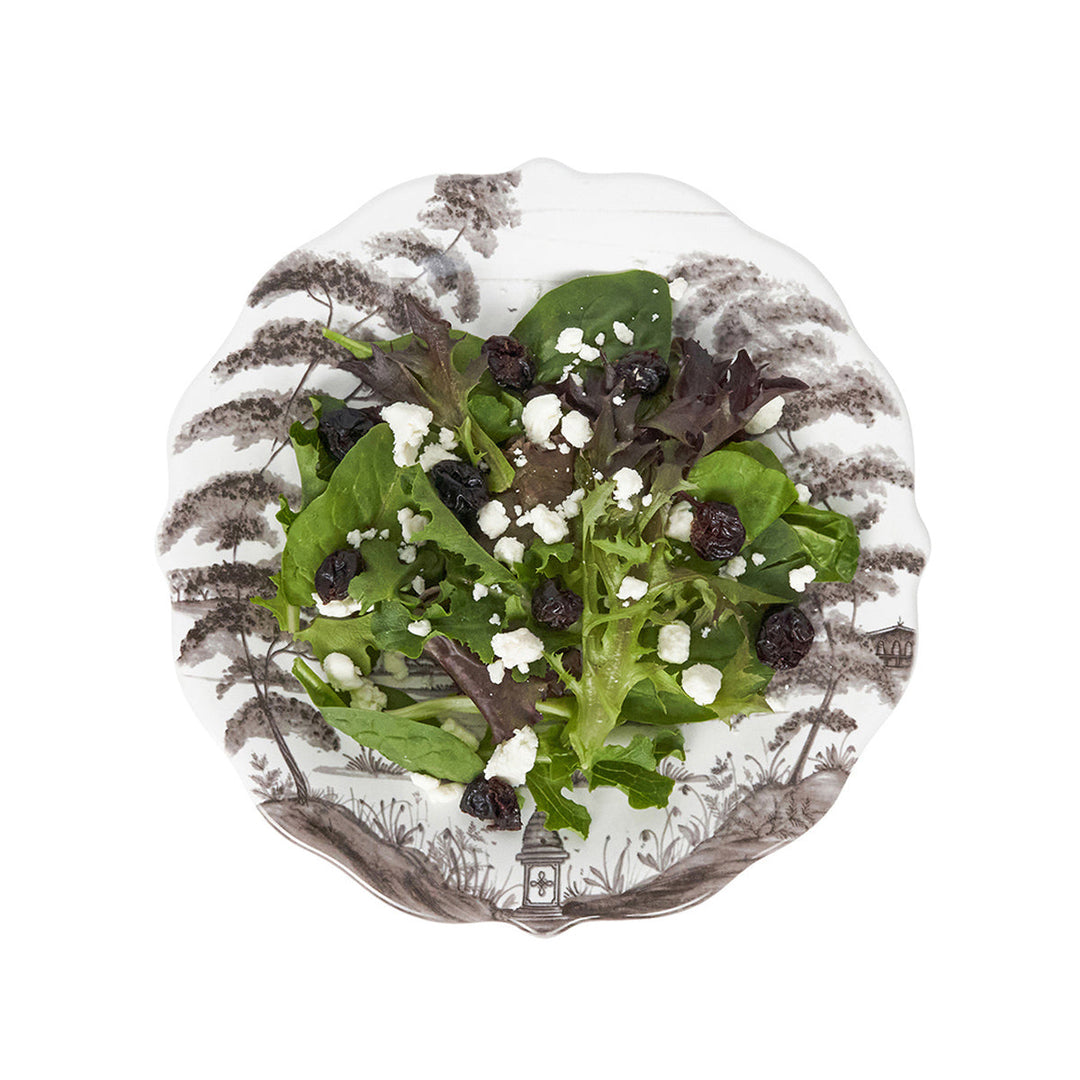 Country Estate Party Plate Assorted Set/4 - Flint Grey