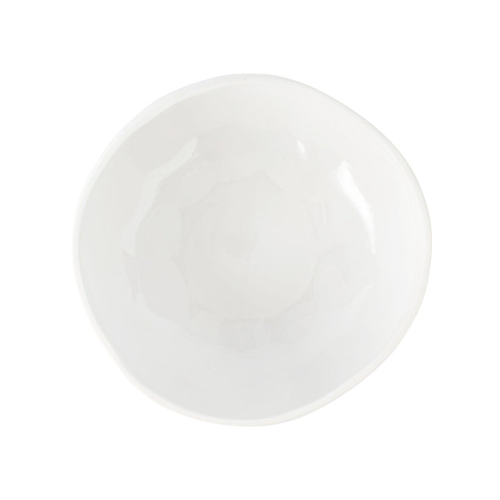 Aria White Organic Large Serving Bowl