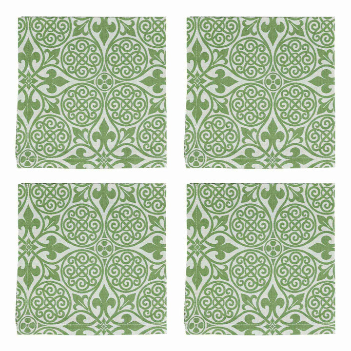 Damask Napkins - Set of 4