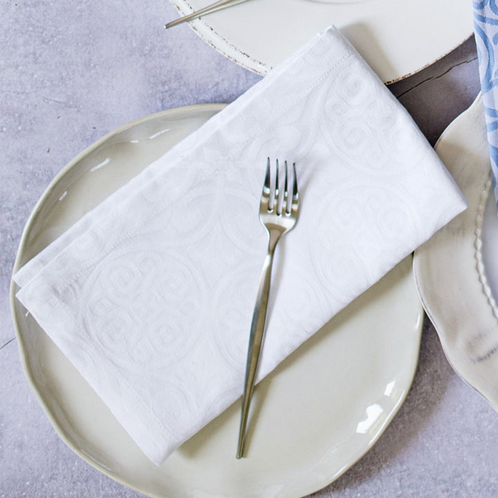 Damask Napkins - Set of 4