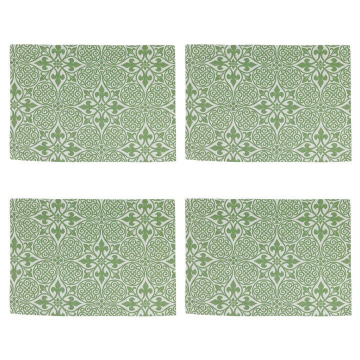 Damask Placemats - Set of 4