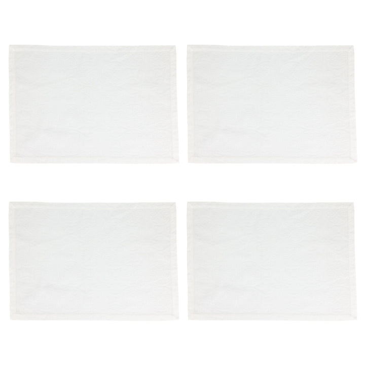 Damask Placemats - Set of 4