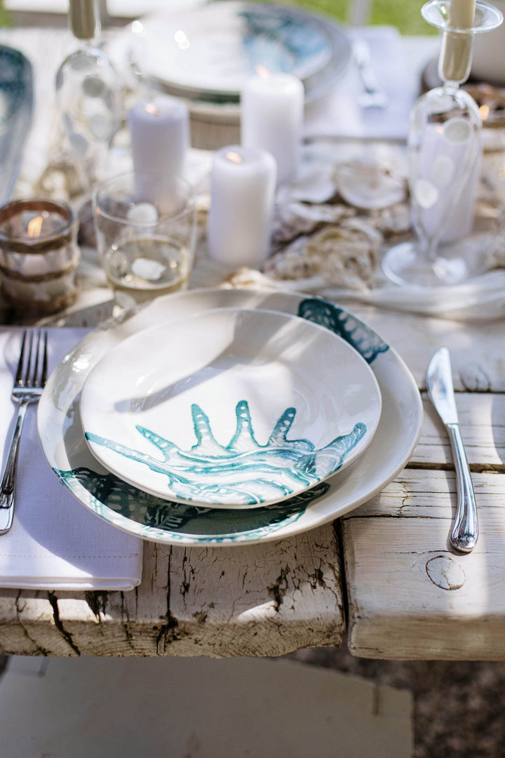 Lido Aqua Salad Plate