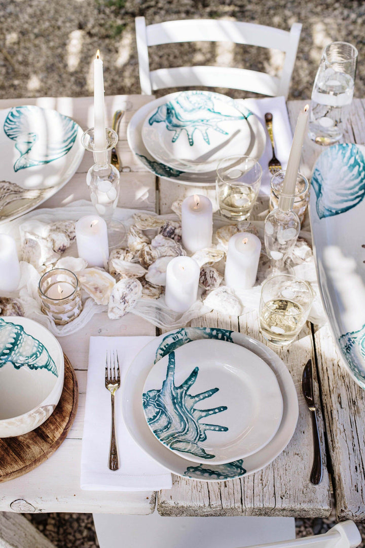 Lido Aqua Salad Plate
