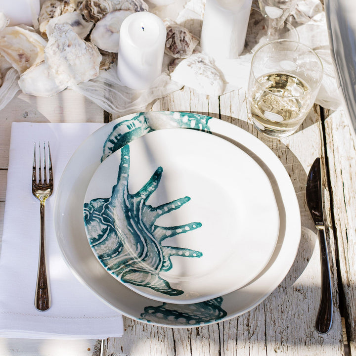 Lido Aqua Salad Plate
