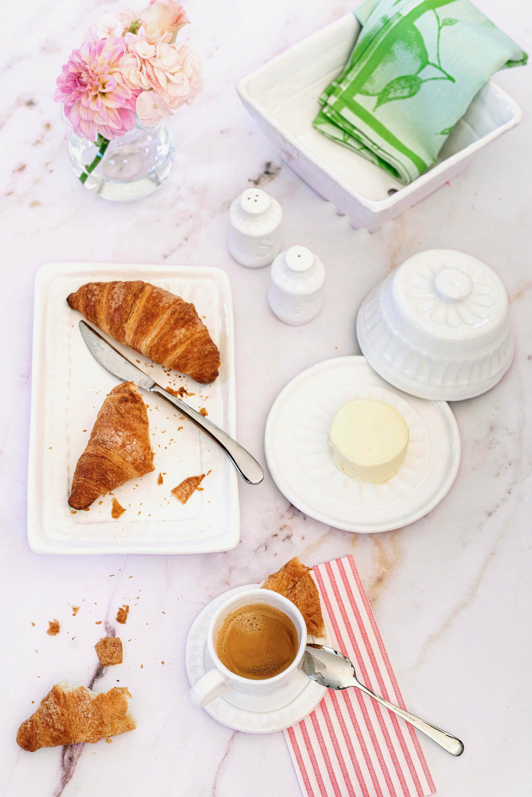 Pietra Serena Butter Dish