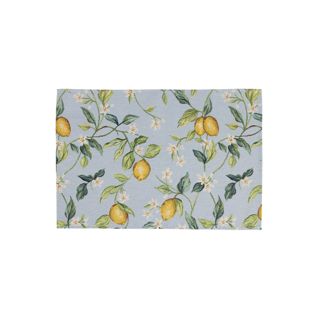 Tavola Lemons with Flowers Placemats - Set of 4